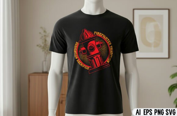 Download Brave Firefighter Symbol Classic Design - Classic Collection