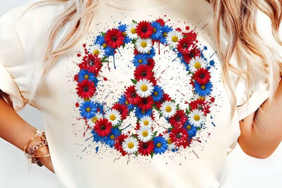 Download Peace Sign Flower Power PNG - Flower power png Collection